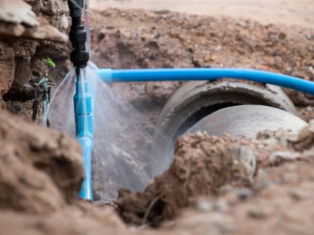 Main Water Line Repair in Hamilton