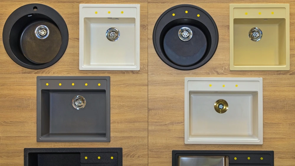 different sink types for kitchens